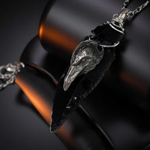 Load image into Gallery viewer, Truth in Stone and Feather - Arrowhead - Raven