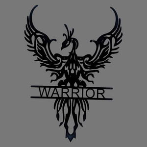 Phoenix - Warrior - Metal Art