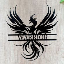 Load image into Gallery viewer, Phoenix - Warrior - Metal art