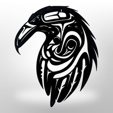 Load image into Gallery viewer, Celtic Raven - Metal art