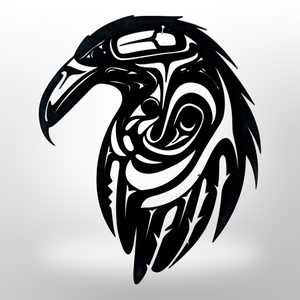 Celtic Raven - Metal art