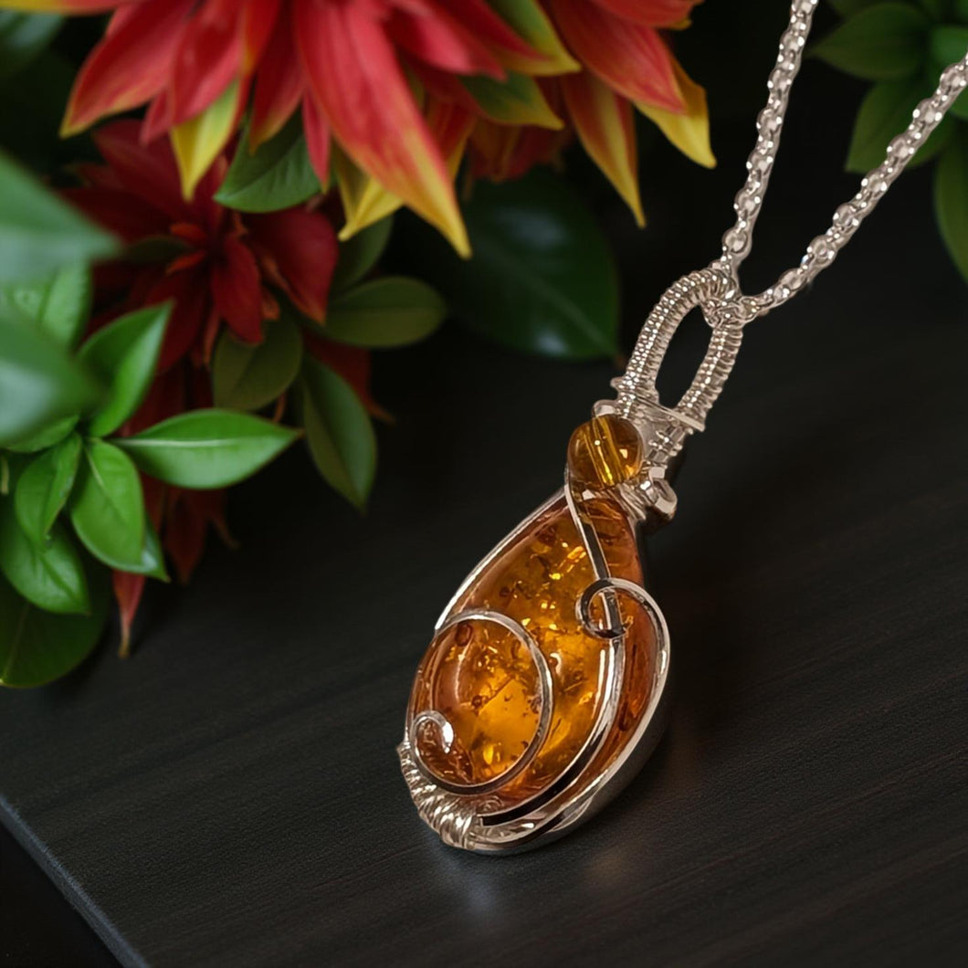 Amber necklace