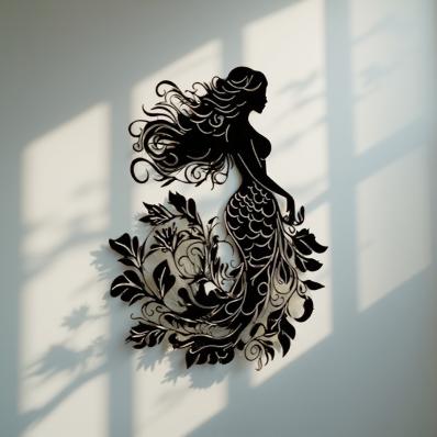 Mermaid - Metal art