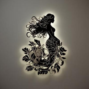 Mermaid - Metal art