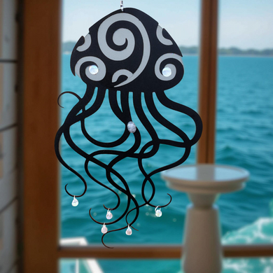 Jellyfish - Metal Art - Sun catcher