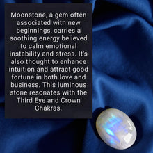 Load image into Gallery viewer, Amethyst &amp; Moonstone Bracelet -Echo of a Stone