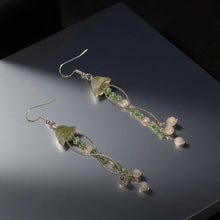 Load image into Gallery viewer, Jellyfish - Earrings - Angel Aura Quartz