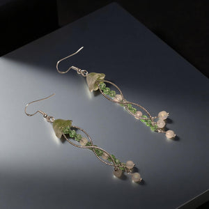 Jellyfish - Earrings - Angel Aura Quartz