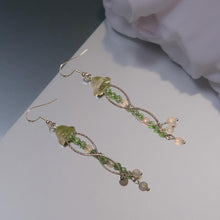 Load image into Gallery viewer, Jellyfish - Earrings - Angel Aura Quartz
