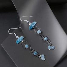 Load image into Gallery viewer, Jellyfish - Earrings - Aquamarine