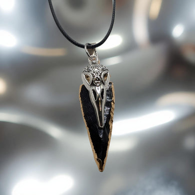 Arrowhead - Raven - Necklace