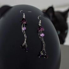 Load image into Gallery viewer, Jellyfish -  Earrings - Amethyst