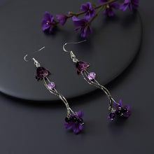 Load image into Gallery viewer, Jellyfish -  Earrings - Amethyst