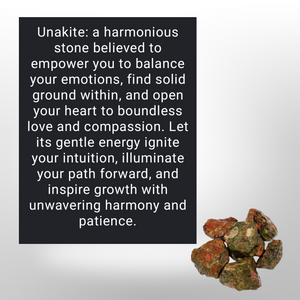 Mini Skull - Unakite