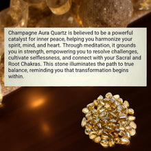 Load image into Gallery viewer, Champagne Forest Charm - Keychain