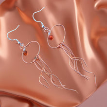 Load image into Gallery viewer, Jellyfish - Earrings - Carnelian