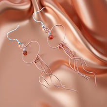 Load image into Gallery viewer, Jellyfish - Earrings - Carnelian