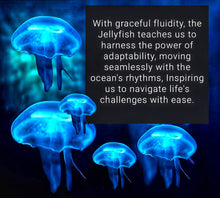Load image into Gallery viewer, Heart of Serenity - baby Jellyfish - Sun Catcher