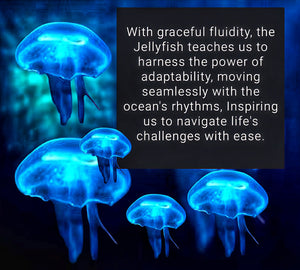 Heart of Serenity - baby Jellyfish - Sun Catcher