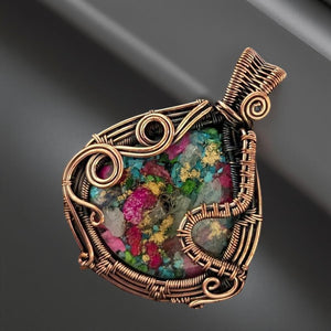 Spiny Oyster, Copper, Pendant