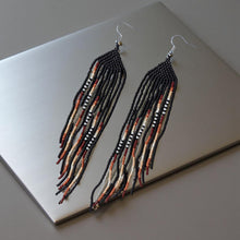 Load image into Gallery viewer, Sleek Beaded - Earrings