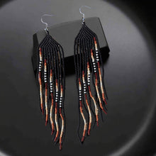 Load image into Gallery viewer, Sleek Beaded - Earrings