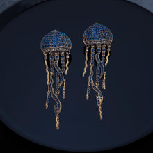 Load image into Gallery viewer, Jellyfish - Rhinestone - Earrings