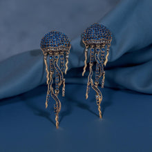 Load image into Gallery viewer, Jellyfish - Rhinestone - Earrings