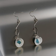 Load image into Gallery viewer, Coastal Whispers - Sea glass - Earrings