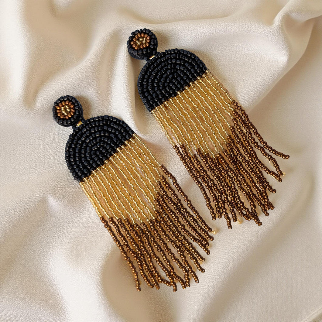 Jellyfish - Beaded - Earrings