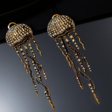 Load image into Gallery viewer, Jellyfish - Rhinestone - Earrings