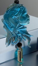 Load image into Gallery viewer, Rear view mirror hanger - Dragon warrior woman