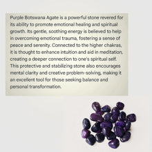 Load image into Gallery viewer, Tree of life, Copper wrapped, Botswana Purple agate, Pendant
