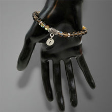 Load image into Gallery viewer, Your Journey&#39;s Embrace: Semicolon Quartz Bracelet