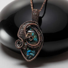Load image into Gallery viewer, Turquoise Copper -  Necklace