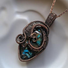 Load image into Gallery viewer, Turquoise Copper -  Necklace