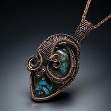 Load image into Gallery viewer, Turquoise Copper -  Necklace