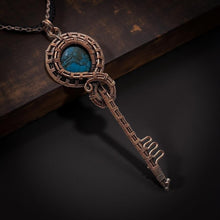 Load image into Gallery viewer, Copper- Turquoise - Necklace