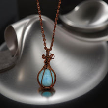 Load image into Gallery viewer, Copper wrapped, Larimer, Necklace
