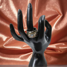Load image into Gallery viewer, Spinner Ring - Moonstone