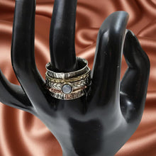 Load image into Gallery viewer, Spinner Ring - Moonstone
