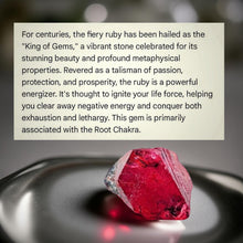 Load image into Gallery viewer, Copper wrapped -Tree of life - Pendant - Simulated Ruby