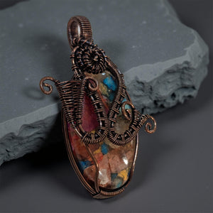 Copper - Spiny Oyster -Pendant