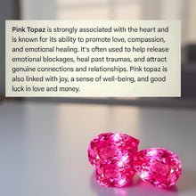 Load image into Gallery viewer, Copper wrapped, Tree of Life,Pink Topaz &amp; Green Onyx