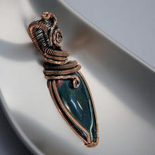 Load image into Gallery viewer, Bloodstone - Copper - Pendant
