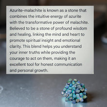Load image into Gallery viewer, Copper wrapped, Azurite- Malachite, Pendant