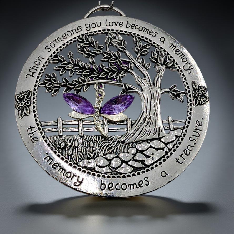 Tree of life - Memorial - Dragonfly - Sun catcher