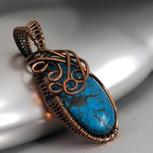 Load image into Gallery viewer, Turquoise - Copper - Pendant