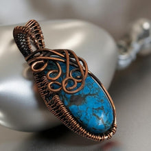 Load image into Gallery viewer, Turquoise - Copper - Pendant