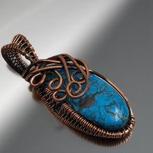 Load image into Gallery viewer, Turquoise - Copper - Pendant